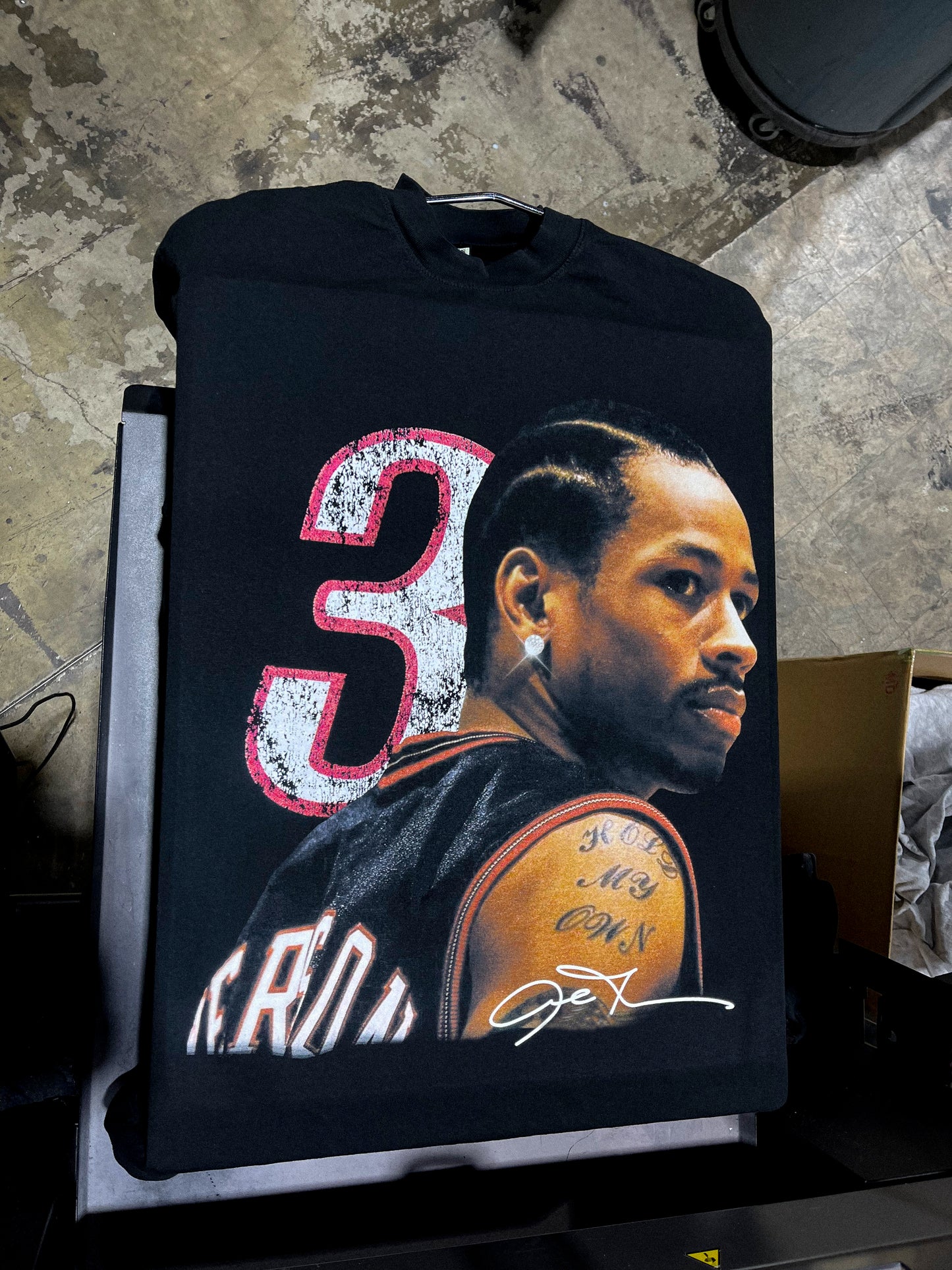 ALLEN IVERSON T SHIRT